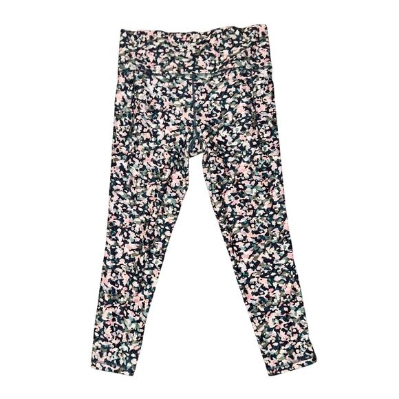 Athleta Pants - Athleta Salutation Stash Pocket II Printed 7/8 Tight Womens Size L Sequoia Multi